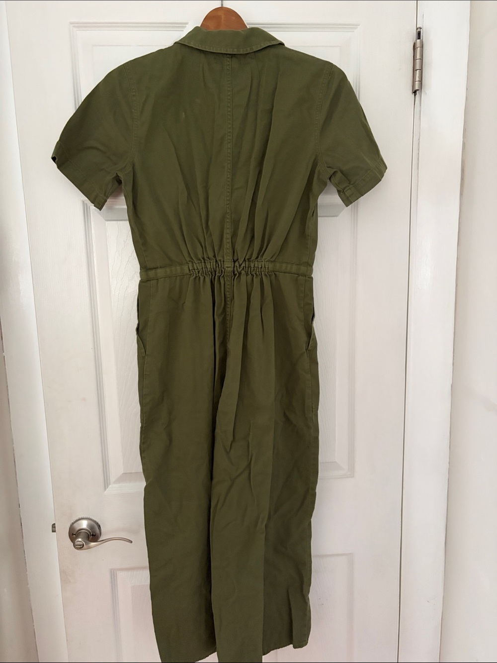 Madewell cropped wide-leg  jumpsuit - Picture 2 of 3